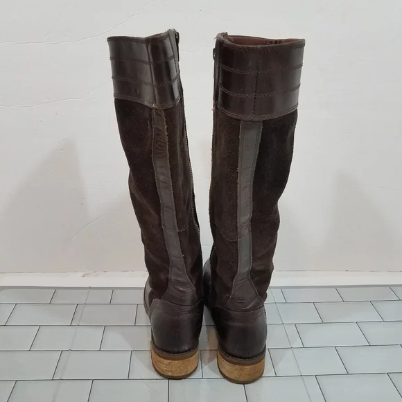 Timberland Bethel Heights Brown Leather Boots 6.5 - Picture 4 of 14